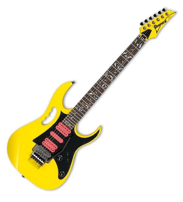 IBANEZ JEMJRSP Yellow Steve Vai Signature Gialla