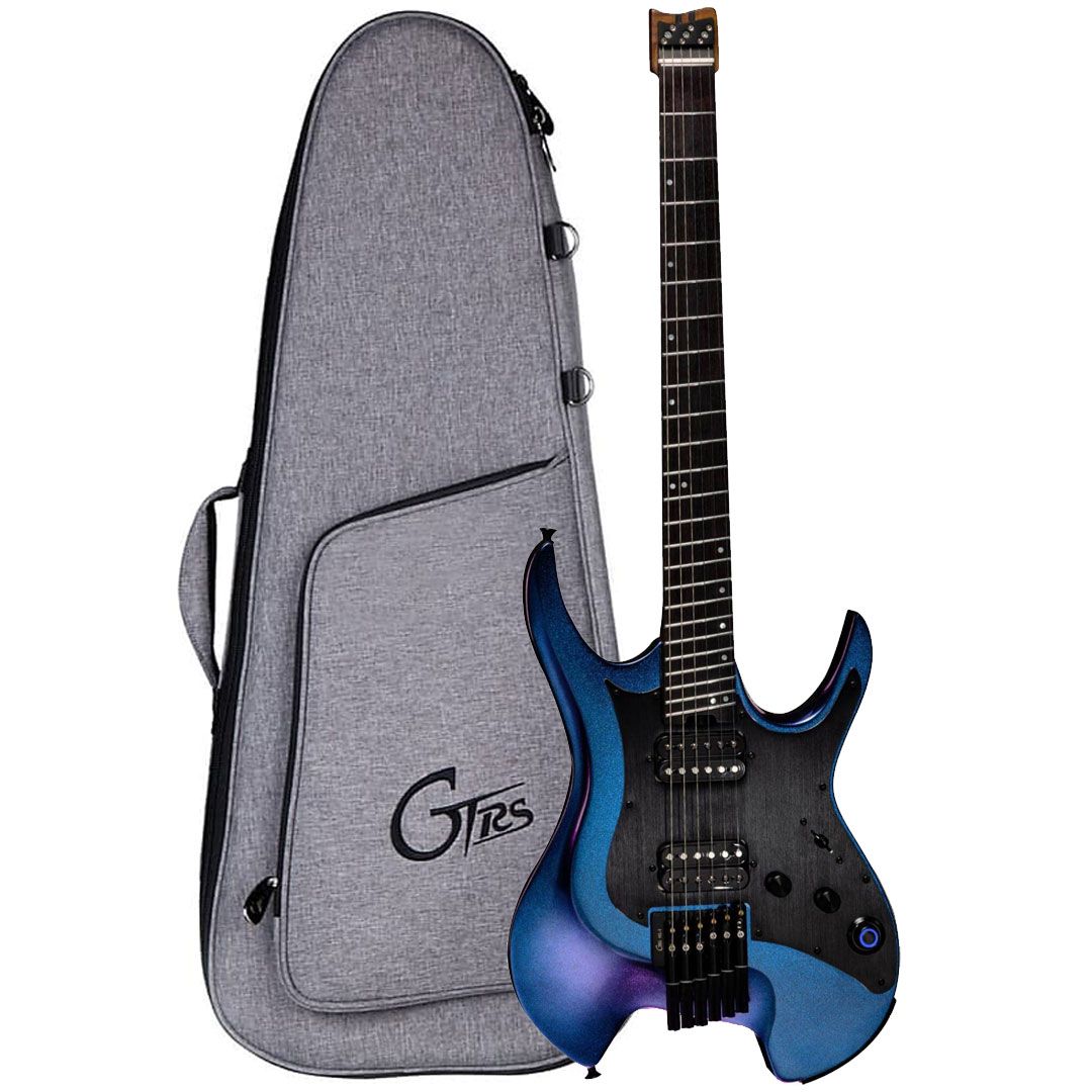 Mooer GTRS W900 Aurora Purple Chitarra Headless