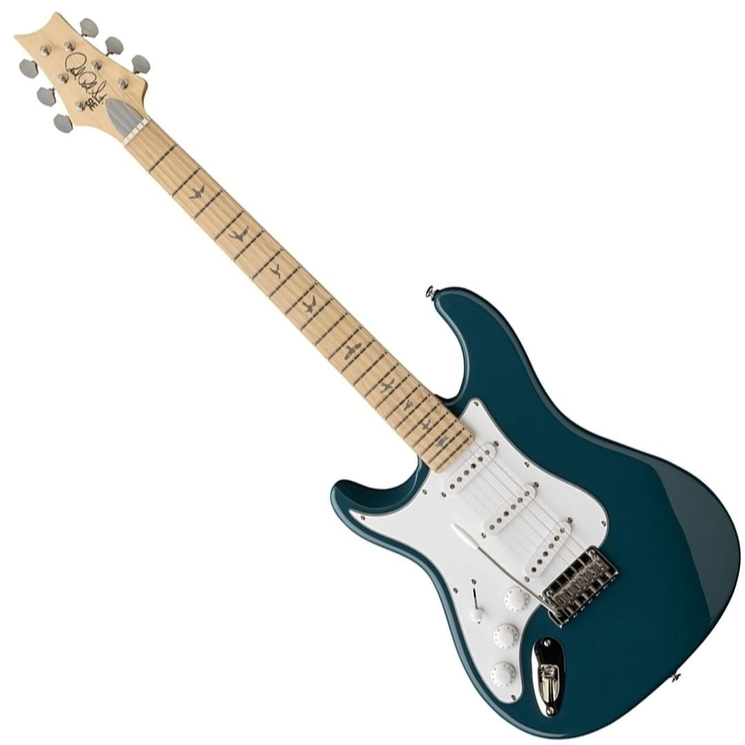 【美品】PRS SE Silver Sky Maple LH レフティ PRS SE Silver Sky Lefty Maple Nylon Blue Chitarra Mancina