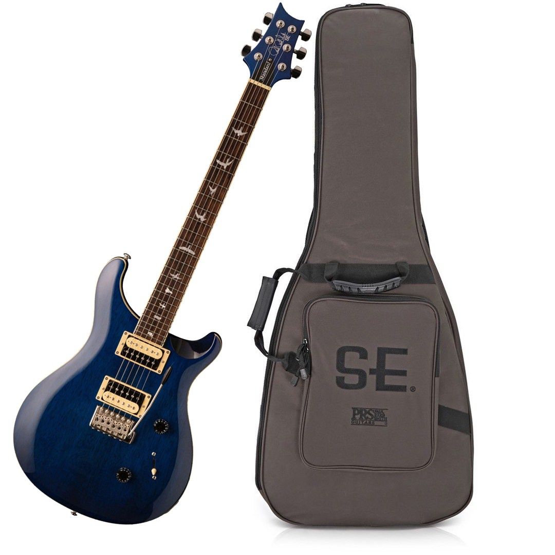 PRS SE Standard 24 Translucent Blue con Custodia
