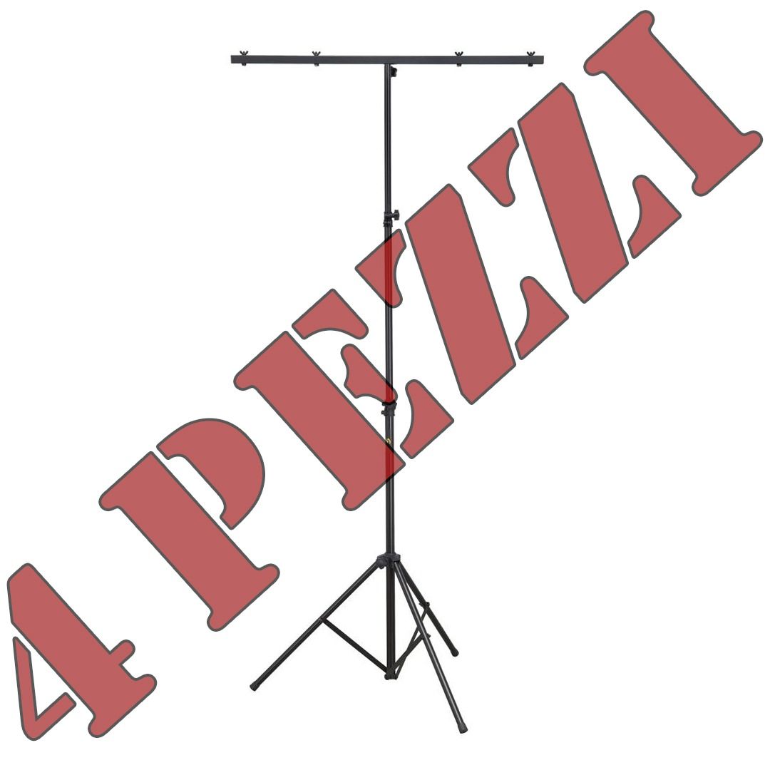 Treppiede Universale In Alluminio Master, Altezza Max 105 Cm, Con Testa A 3 Vie E Custodia, Per Smartphone E Action Cam