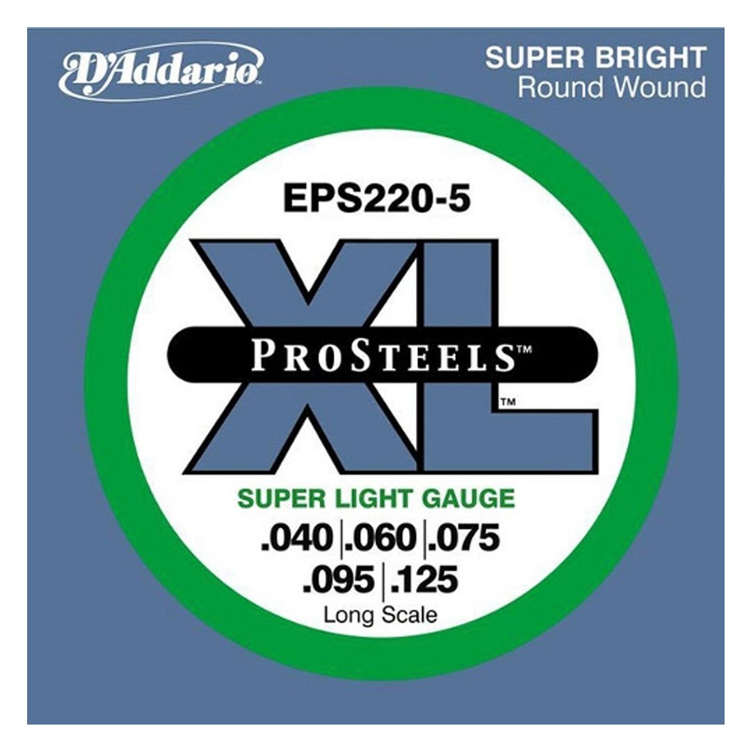 D'Addario ProSteels EPS220 Super Light 40-95 Long Scale ベース弦(池袋店) - ギター、ベース用 パーツ、アクセサリー